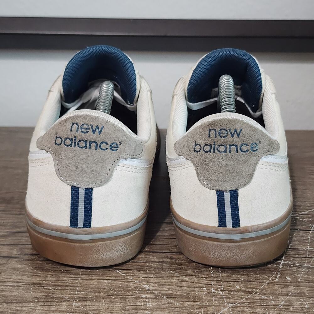 New Balance Numeric 255 Men's Athletic Skate Shoes Sneakers Size 9.5 Beige - Picture 4 of 9